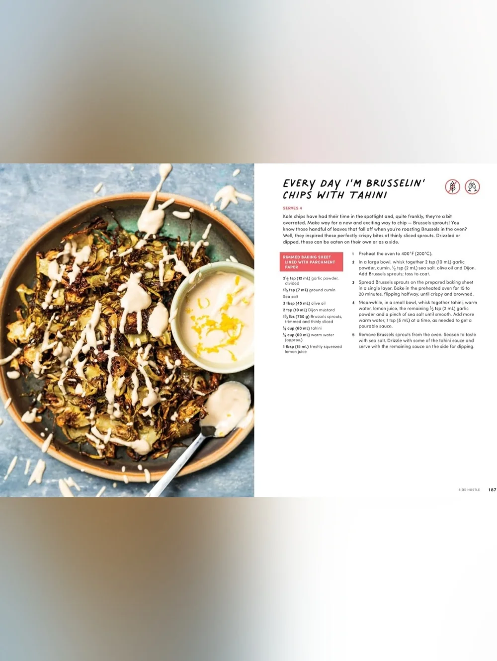 The Edgy Veg Hardcover Quick Tasty Vegan Cookbook By Candice Hutchings - Picture 10 of 14